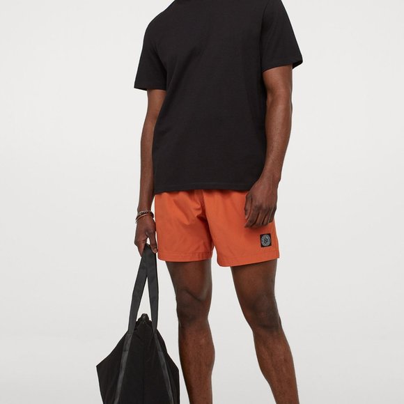 Orange Swim Shorts - Picture 1 of 8